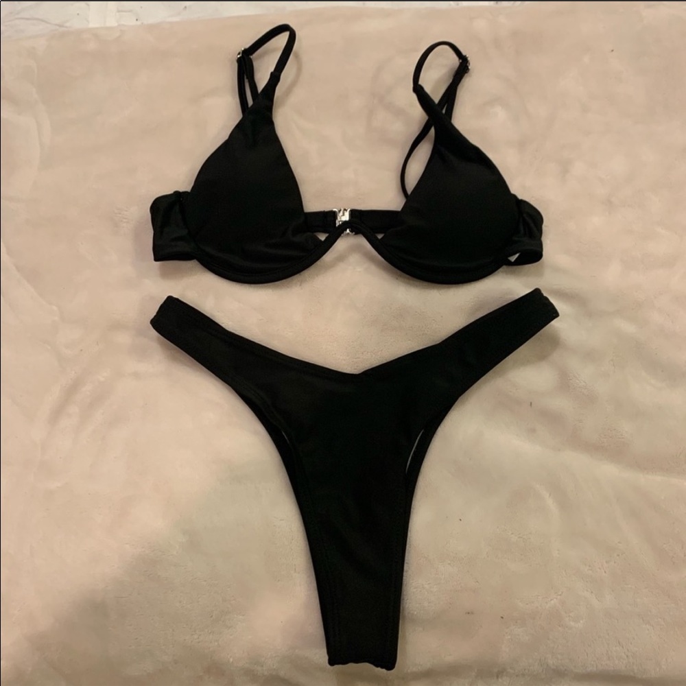 Black swimsuit